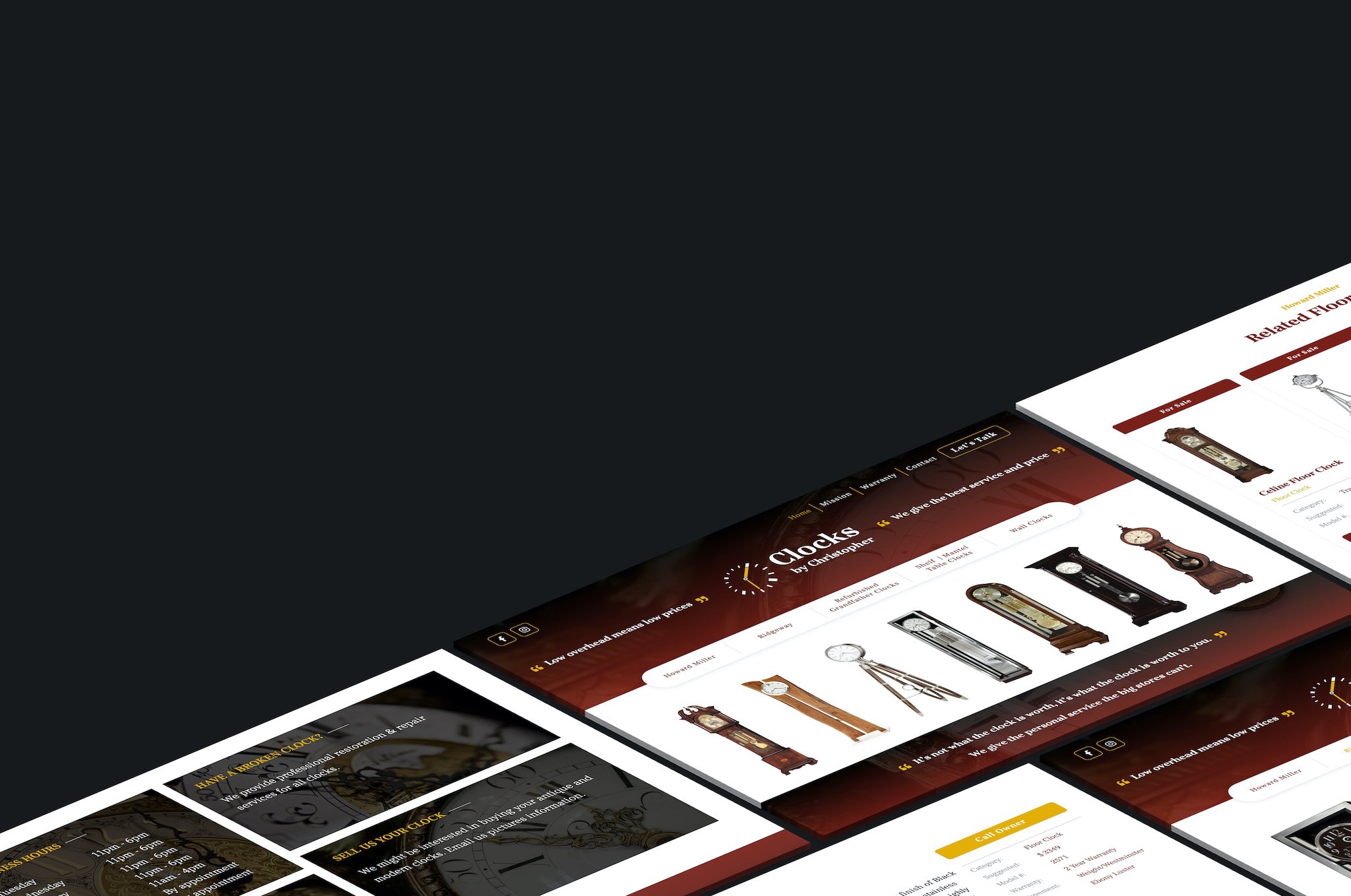 Clocks by Christopher Scaler Marketing